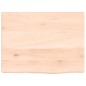 vidaXL Waschtischplatte 40x30x2 cm Massivholz Unbehandelt vidaXL Waschtischplatte 40x30x2 cm Massivholz Unbehandelt