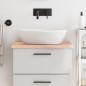 vidaXL Waschtischplatte 60x60x2 cm Massivholz Unbehandelt vidaXL Waschtischplatte 60x60x2 cm Massivholz Unbehandelt