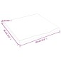 vidaXL Waschtischplatte 60x60x2 cm Massivholz Unbehandelt vidaXL Waschtischplatte 60x60x2 cm Massivholz Unbehandelt