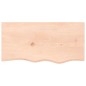 vidaXL Waschtischplatte 80x40x(2-4) cm Massivholz Unbehandelt vidaXL Waschtischplatte 80x40x(2-4) cm Massivholz Unbehandelt