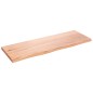 vidaXL Waschtischplatte Hellbraun 80x30x2 cm Massivholz Behandelt vidaXL Waschtischplatte Hellbraun 80x30x2 cm Massivholz Behandelt