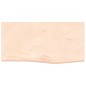 vidaXL Waschtischplatte 60x30x2 cm Massivholz Unbehandelt vidaXL Waschtischplatte 60x30x2 cm Massivholz Unbehandelt