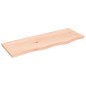 vidaXL Waschtischplatte 80x30x2 cm Massivholz Unbehandelt vidaXL Waschtischplatte 80x30x2 cm Massivholz Unbehandelt