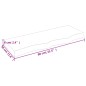 vidaXL Waschtischplatte Hellbraun 80x30x(2-6) cm Massivholz Behandelt vidaXL Waschtischplatte Hellbraun 80x30x(2-6) cm Massivholz Behandelt