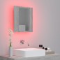vidaXL LED-Spiegelschrank Grau Sonoma 40x12x45 cm Holzwerkstoff vidaXL LED-Spiegelschrank Grau Sonoma 40x12x45 cm Holzwerkstoff