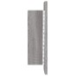 vidaXL LED-Spiegelschrank Grau Sonoma 40x12x45 cm Holzwerkstoff vidaXL LED-Spiegelschrank Grau Sonoma 40x12x45 cm Holzwerkstoff
