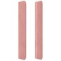 vidaXL Kopfteil mit Ohren Rosa 203x16x118/128 cm Samt vidaXL Kopfteil mit Ohren Rosa 203x16x118/128 cm Samt