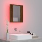 vidaXL LED-Spiegelschrank Braun Eichen-Optik 40x12x45 cm Holzwerkstoff vidaXL LED-Spiegelschrank Braun Eichen-Optik 40x12x45 cm Holzwerkstoff