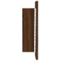 vidaXL LED-Spiegelschrank Braun Eichen-Optik 40x12x45 cm Holzwerkstoff vidaXL LED-Spiegelschrank Braun Eichen-Optik 40x12x45 cm Holzwerkstoff