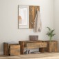 vidaXL Flurmöbel-Set Räuchereiche Holzwerkstoff vidaXL Flurmöbel-Set Räuchereiche Holzwerkstoff