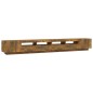 vidaXL 3-tlg. TV-Schrank-Set LED-Leuchten Räuchereiche Holzwerkstoff vidaXL 3-tlg. TV-Schrank-Set LED-Leuchten Räuchereiche Holzwerkstoff