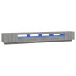 vidaXL 3-tlg. TV-Schrank-Set LED-Leuchten Grau Sonoma Holzwerkstoff vidaXL 3-tlg. TV-Schrank-Set LED-Leuchten Grau Sonoma Holzwerkstoff