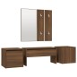 vidaXL Flurmöbel-Set Braun Eichen-Optik Holzwerkstoff vidaXL Flurmöbel-Set Braun Eichen-Optik Holzwerkstoff