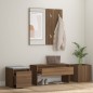 vidaXL Flurmöbel-Set Braun Eichen-Optik Holzwerkstoff vidaXL Flurmöbel-Set Braun Eichen-Optik Holzwerkstoff