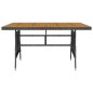 vidaXL 5-tlg. Garten-Essgruppe Poly Rattan Grau vidaXL 5-tlg. Garten-Essgruppe Poly Rattan Grau