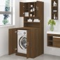 vidaXL Waschmaschinenschrank Braun Eichen-Optik Holzwerkstoff vidaXL Waschmaschinenschrank Braun Eichen-Optik Holzwerkstoff