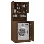 vidaXL Waschmaschinenschrank Braun Eichen-Optik Holzwerkstoff vidaXL Waschmaschinenschrank Braun Eichen-Optik Holzwerkstoff