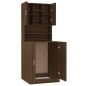 vidaXL Waschmaschinenschrank Braun Eichen-Optik Holzwerkstoff vidaXL Waschmaschinenschrank Braun Eichen-Optik Holzwerkstoff