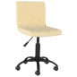 Esszimmerstühle 2 Stk. Drehbar Creme Samt Esszimmerstühle 2 Stk. Drehbar Creme Samt