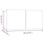 vidaXL TV-Wandschränke 4 Stk. Grau Sonoma 60x30x30 cm Holzwerkstoff vidaXL TV-Wandschränke 4 Stk. Grau Sonoma 60x30x30 cm Holzwerkstoff