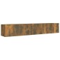 vidaXL 2-tlg. TV-Schrank-Set Räuchereiche Holzwerkstoff vidaXL 2-tlg. TV-Schrank-Set Räuchereiche Holzwerkstoff