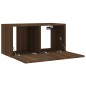 vidaXL 4-tlg. TV-Schrank-Set Braun Eichen-Optik Holzwerkstoff vidaXL 4-tlg. TV-Schrank-Set Braun Eichen-Optik Holzwerkstoff