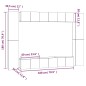 vidaXL 10-tlg. TV-Schrank-Set Räuchereiche Holzwerkstoff vidaXL 10-tlg. TV-Schrank-Set Räuchereiche Holzwerkstoff