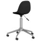 Esszimmerstühle 2 Stk. Drehbar Schwarz Stoff Esszimmerstühle 2 Stk. Drehbar Schwarz Stoff