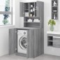 vidaXL Waschmaschinenschrank Grau Sonoma Holzwerkstoff vidaXL Waschmaschinenschrank Grau Sonoma Holzwerkstoff
