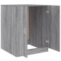 vidaXL Waschmaschinenschrank Grau Sonoma Holzwerkstoff vidaXL Waschmaschinenschrank Grau Sonoma Holzwerkstoff