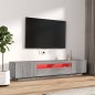 vidaXL 2-tlg. TV-Schrank-Set LED-Leuchten Grau Sonoma Holzwerkstoff vidaXL 2-tlg. TV-Schrank-Set LED-Leuchten Grau Sonoma Holzwerkstoff