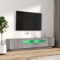 vidaXL 2-tlg. TV-Schrank-Set LED-Leuchten Grau Sonoma Holzwerkstoff vidaXL 2-tlg. TV-Schrank-Set LED-Leuchten Grau Sonoma Holzwerkstoff