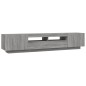 vidaXL 2-tlg. TV-Schrank-Set LED-Leuchten Grau Sonoma Holzwerkstoff vidaXL 2-tlg. TV-Schrank-Set LED-Leuchten Grau Sonoma Holzwerkstoff
