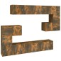 vidaXL 10-tlg. TV-Schrank-Set Räuchereiche Holzwerkstoff vidaXL 10-tlg. TV-Schrank-Set Räuchereiche Holzwerkstoff