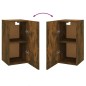 vidaXL TV-Schränke 7 Stk. Räuchereiche 30,5x30x60 cm Holzwerkstoff vidaXL TV-Schränke 7 Stk. Räuchereiche 30,5x30x60 cm Holzwerkstoff