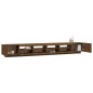 vidaXL 3-tlg. TV-Schrank-Set LED-Leuchten Braun Eiche Holzwerkstoff vidaXL 3-tlg. TV-Schrank-Set LED-Leuchten Braun Eiche Holzwerkstoff