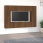 vidaXL 8-tlg. TV-Schrank-Set Braun Eichen-Optik Holzwerkstoff vidaXL 8-tlg. TV-Schrank-Set Braun Eichen-Optik Holzwerkstoff