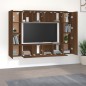 vidaXL 8-tlg. TV-Schrank-Set Braun Eichen-Optik Holzwerkstoff vidaXL 8-tlg. TV-Schrank-Set Braun Eichen-Optik Holzwerkstoff