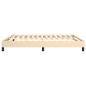 vidaXL Boxspringbett Creme 160x200 cm Stoff vidaXL Boxspringbett Creme 160x200 cm Stoff