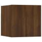 vidaXL 3-tlg. TV-Schrank-Set Braun Eichen-Optik Holzwerkstoff vidaXL 3-tlg. TV-Schrank-Set Braun Eichen-Optik Holzwerkstoff