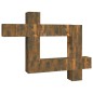 vidaXL 10-tlg. TV-Schrank-Set Räuchereiche Holzwerkstoff vidaXL 10-tlg. TV-Schrank-Set Räuchereiche Holzwerkstoff