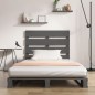vidaXL Massivholzbett Grau Kiefer 75x190 cm vidaXL Massivholzbett Grau Kiefer 75x190 cm