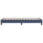 vidaXL Bettgestell Blau 80x200 cm Stoff vidaXL Bettgestell Blau 80x200 cm Stoff