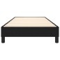 vidaXL Boxspringbett Schwarz 90x190 cm Stoff vidaXL Boxspringbett Schwarz 90x190 cm Stoff