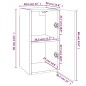 vidaXL TV-Schränke 7 Stk. Braun Eichen-Optik 30,5x30x60 Holzwerkstoff vidaXL TV-Schränke 7 Stk. Braun Eichen-Optik 30,5x30x60 Holzwerkstoff