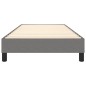 vidaXL Bettgestell ohne Matratze Dunkelgrau 100x200 cm Stoff vidaXL Bettgestell ohne Matratze Dunkelgrau 100x200 cm Stoff