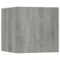 vidaXL 5-tlg. TV-Schrank-Set Grau Sonoma Holzwerkstoff vidaXL 5-tlg. TV-Schrank-Set Grau Sonoma Holzwerkstoff