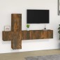 vidaXL 5-tlg. TV-Schrank-Set Räuchereiche Holzwerkstoff vidaXL 5-tlg. TV-Schrank-Set Räuchereiche Holzwerkstoff