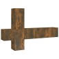vidaXL 5-tlg. TV-Schrank-Set Räuchereiche Holzwerkstoff vidaXL 5-tlg. TV-Schrank-Set Räuchereiche Holzwerkstoff