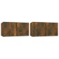 vidaXL 5-tlg. TV-Schrank-Set Räuchereiche Holzwerkstoff vidaXL 5-tlg. TV-Schrank-Set Räuchereiche Holzwerkstoff